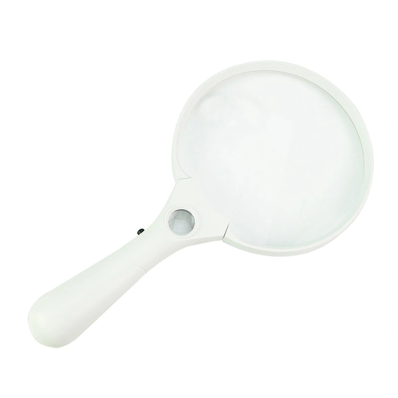 Extra Large LED Handheld Magnifying Glass with Light Illuminated Reading Magnifier