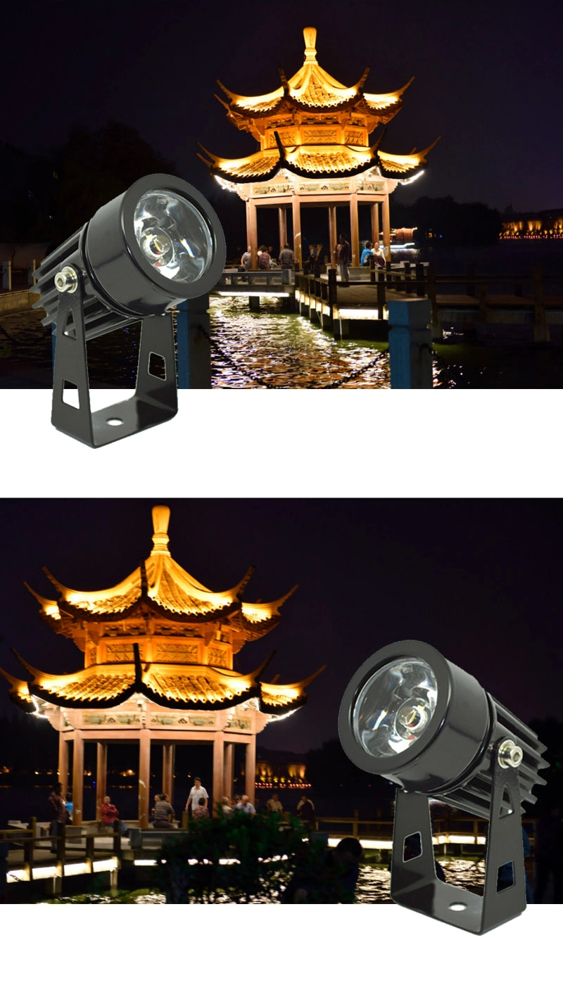 China Suppliers Hot Selling Custom Shell Mini Outdoor Flood Light IP65 3W LED Spot Light