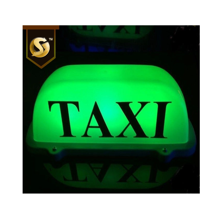 Custom Magnetic Lighted Sign Taxi Sign LED Letrero Taxi