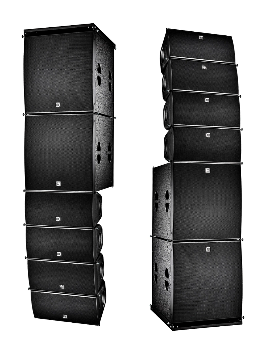 Sound Light Events Line Array Indoor/Outdoor 8 Inch Powered Speaker Box