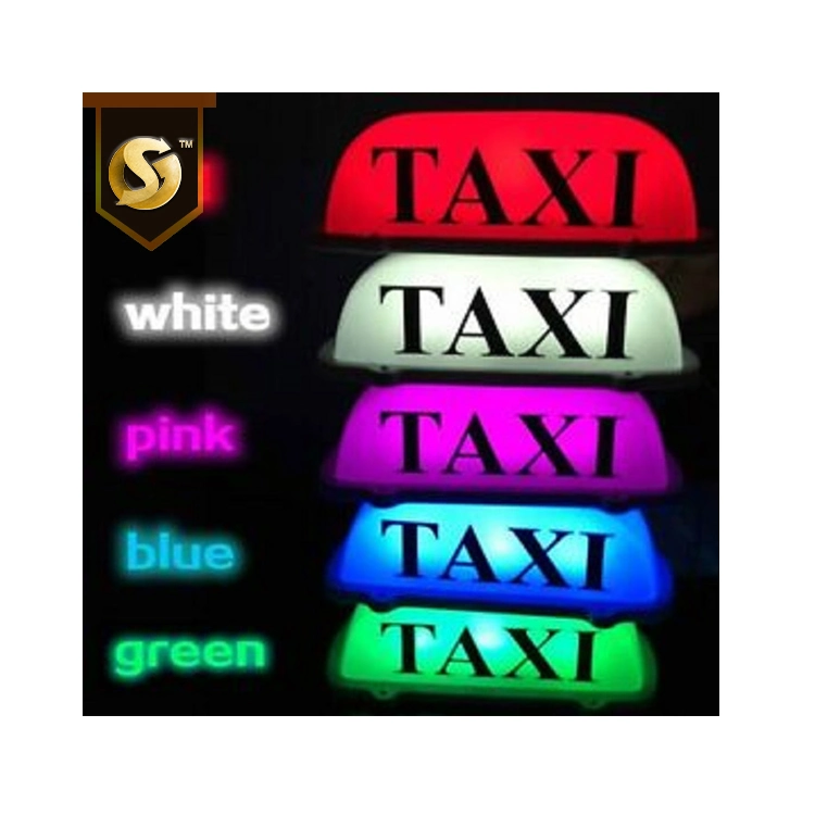 Custom Magnetic Lighted Sign Taxi Sign LED Taxi Top