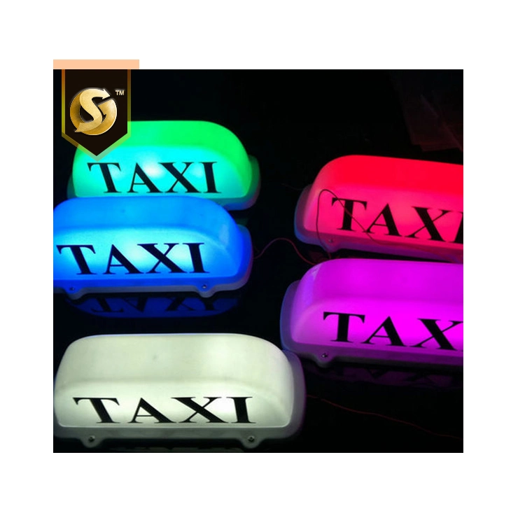 Custom Magnetic Lighted Sign Taxi Sign LED Taxi Top