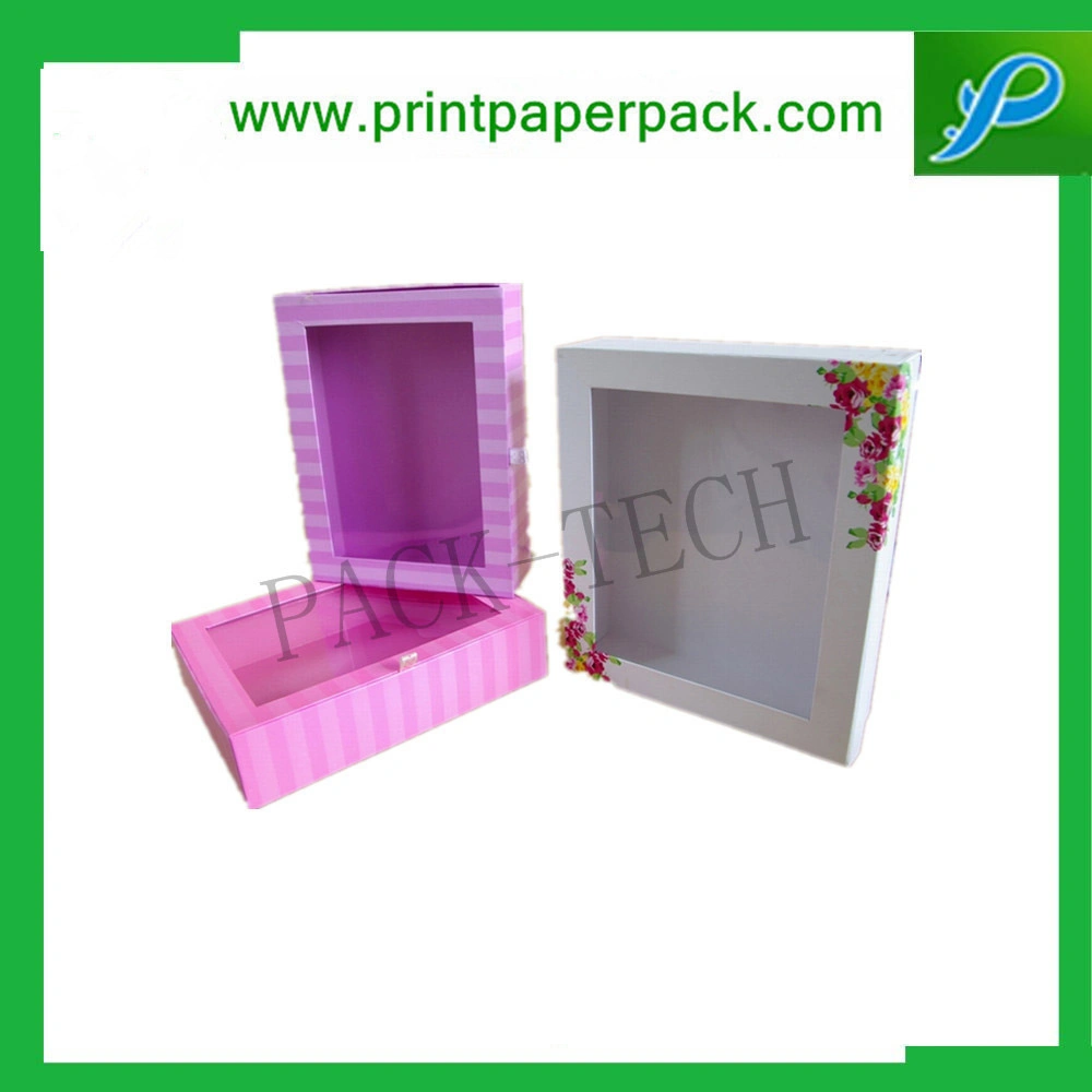 Bespoke Excellent Quality Retail Packaging Box Gift Paper Packaging Retail Packaging Box Book Box with Window