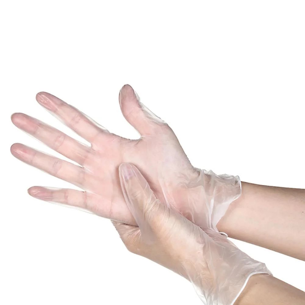 Medical Disposable Vinyl Hand Gloves/Examination Gloves PVC Gloves Disposable Safety Vinyl Gloves