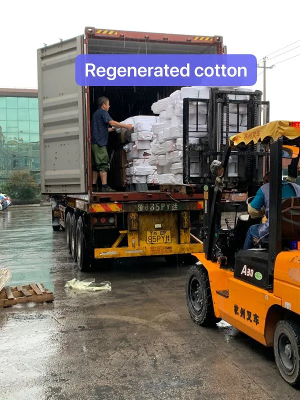 Recycled/Regenerated Cotton Yarn for Knitting Glove and Sock
