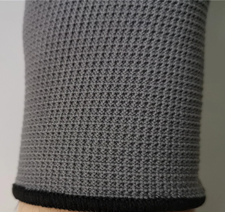 13gauge Polyester Latex Crinkle Coated Gloves Protective Hand Safety Work Gloves /Industrial Work Gloves