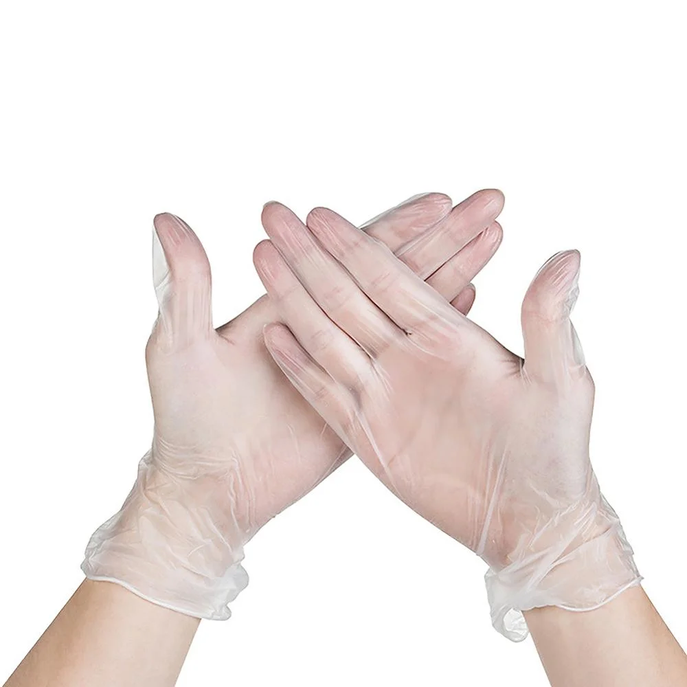 Medical Disposable Vinyl Hand Gloves/Examination Gloves PVC Gloves Disposable Safety Vinyl Gloves