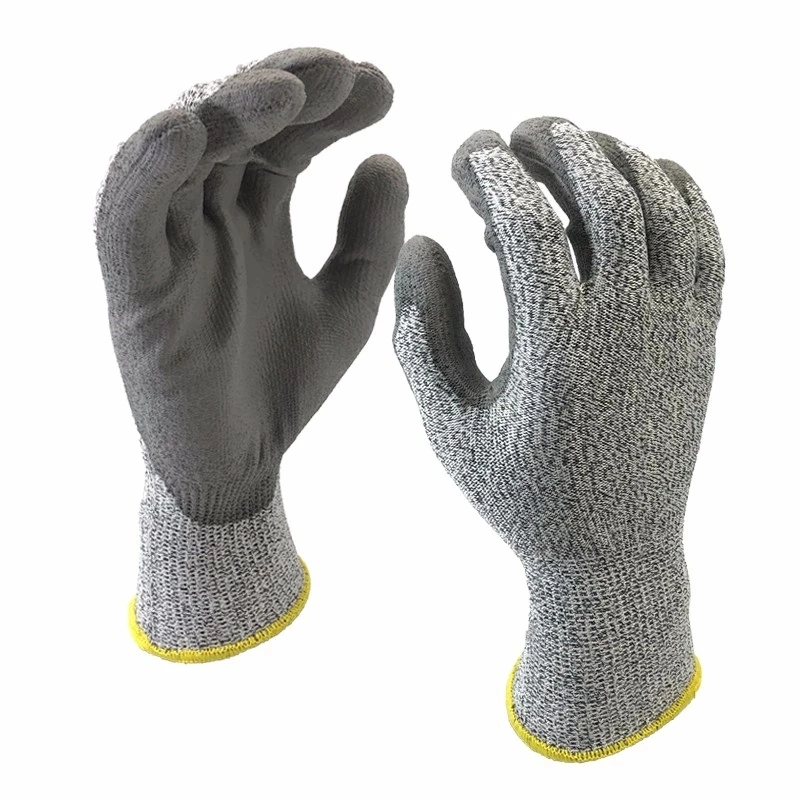Different Coating Gloves Cut-Resistant Safety Work Gloves