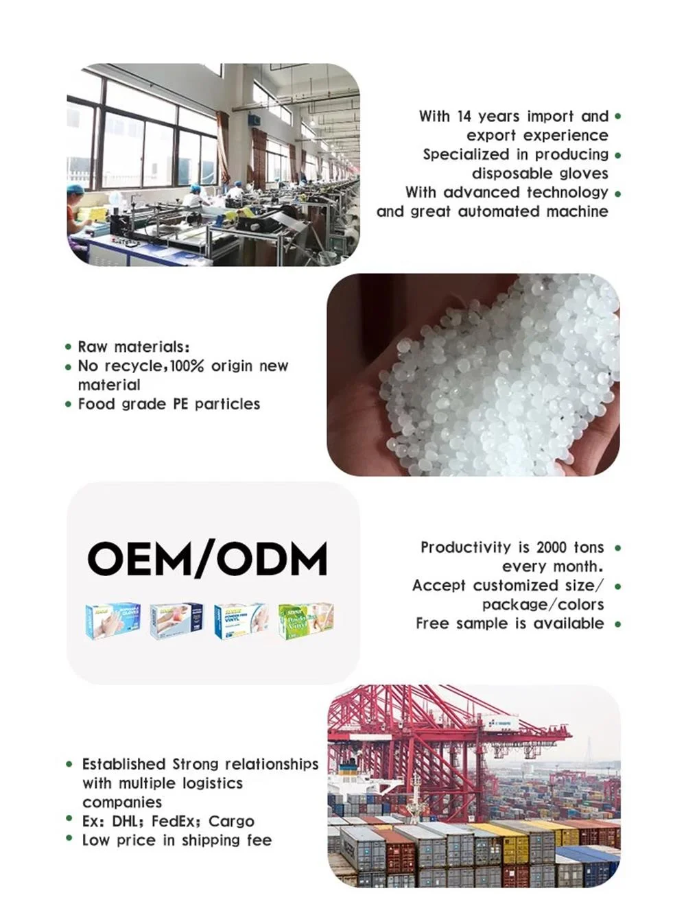 Disposable PE Glove/Plastic Glove/Blue LDPE Glove Plastic Glove/LDPE Glove/Disposable PE Glove