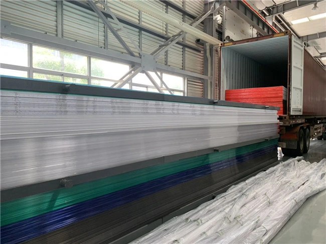 Light Weight Building Material Roofing Sheet Polycarbonate Hollow Sheet