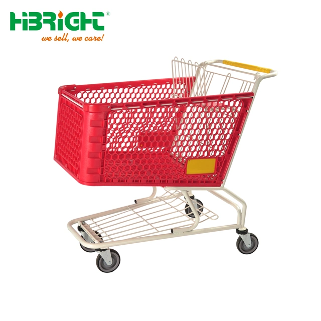 Plastic Metal Grocery Shopping Carts