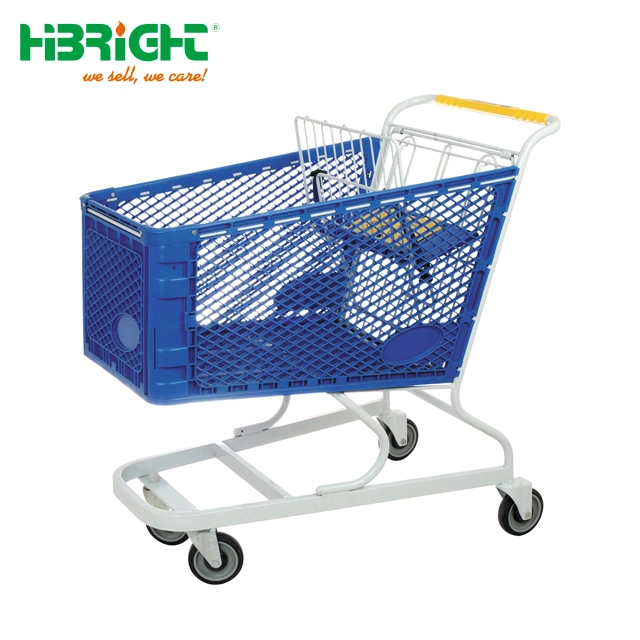 Plastic Metal Grocery Shopping Carts