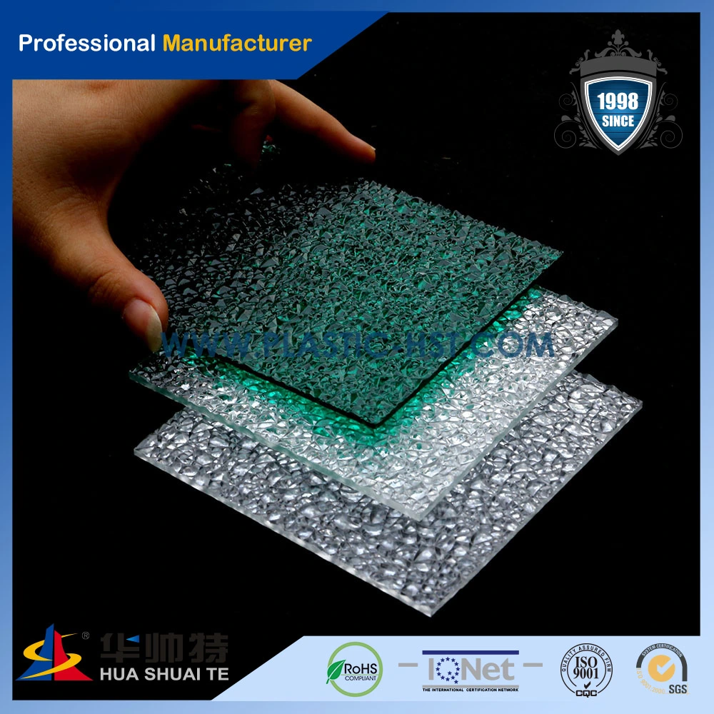 High Quality Colorful Lexan Material Polycarbonate PC Embossed Sheet