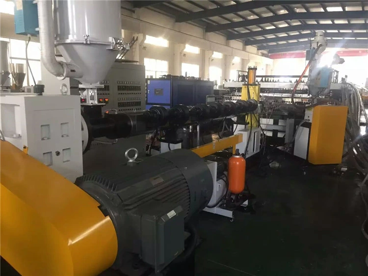 PC Hollow Sun Sheet Extruding Machine