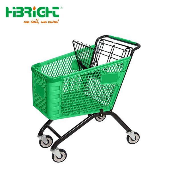 Plastic Metal Grocery Shopping Carts