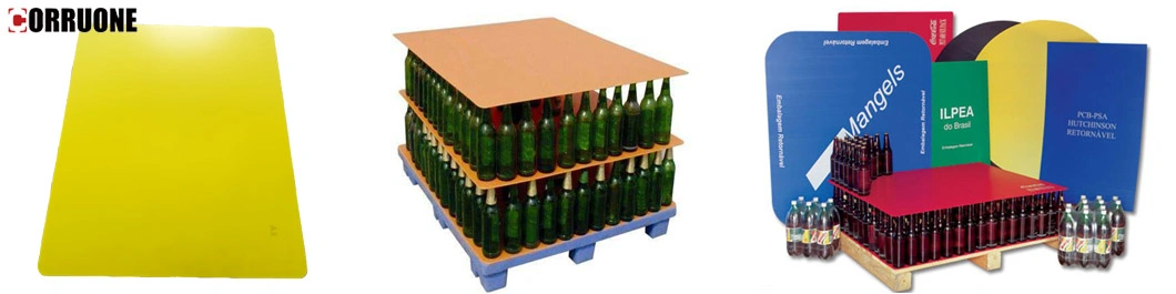 2mm 3mm and 4mm Coroplast/Cartonplast/Corrugated Plastic/PP Pad Layer Sheets for Bottle Divider