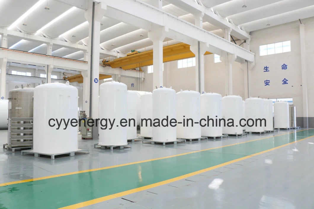 Lox/Lin/Lar Industry Gas Cryogenic Storage Tank Liquid Oxygen/Nitrogen/ Argon Gas Tank Vessel