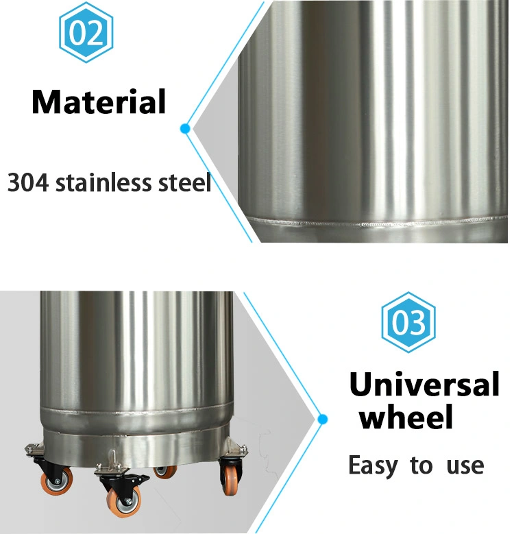 Ydd-2000 Stainless Steel Liquid Container Liquid Nitrogen Tank Manufacturer