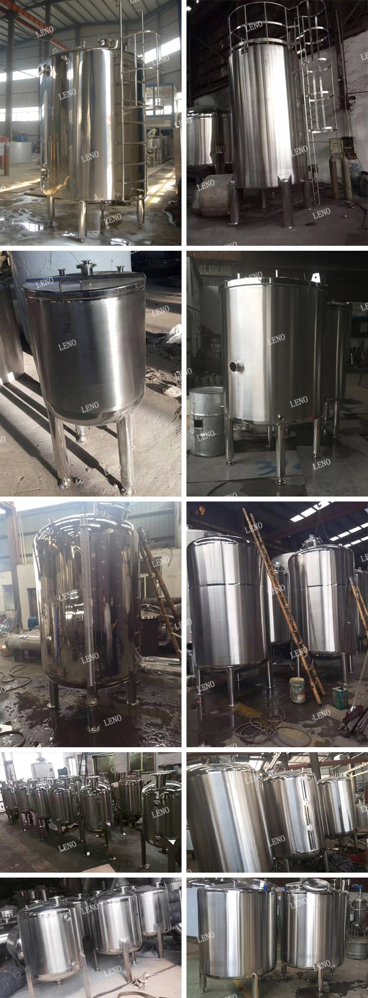 Cryogenic Liquid Storage Tank Food Grade Stainless Steel Tank Hot Water Storage Tank