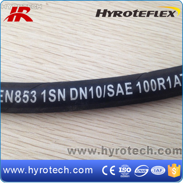 Industrial Hose Steel Wire Braid Hose SAE 100 R1at/DIN En 853 1sn