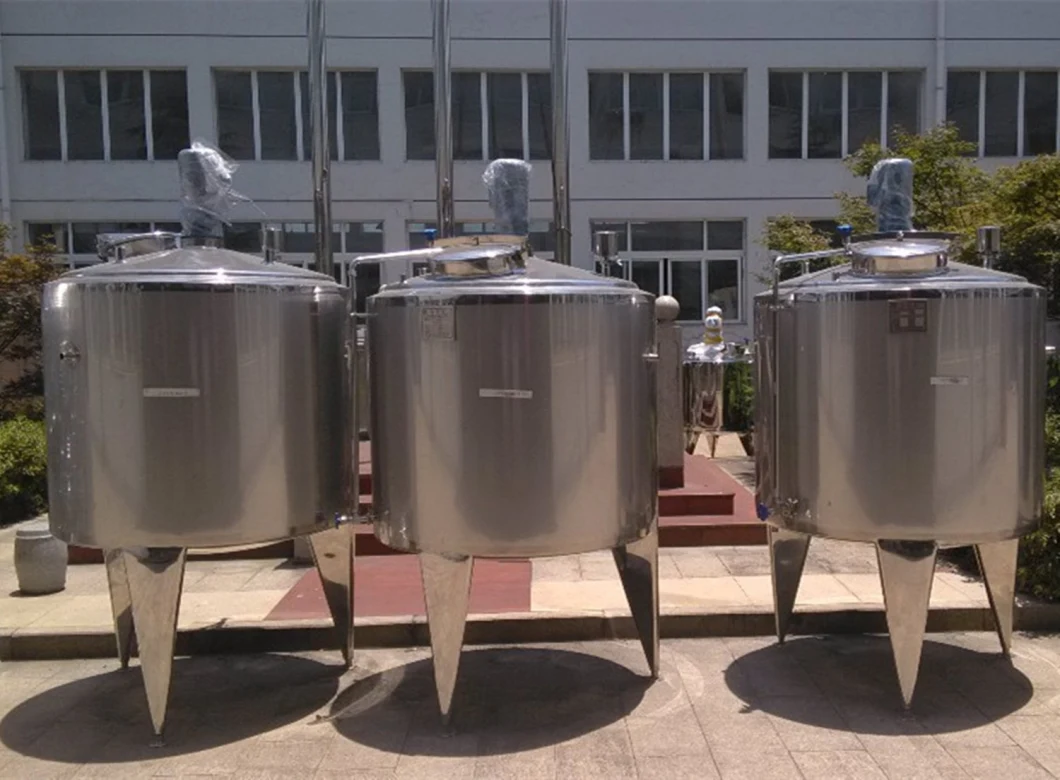 Stainless Steel Tank Mixing Tank Holding Tank Steam Tank