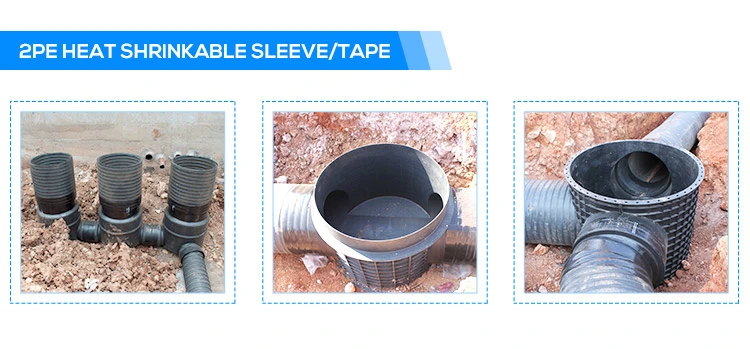 ID1000 Heat Shrinkable Sleeve for Plain Wall HDPE Drainage Pipeline