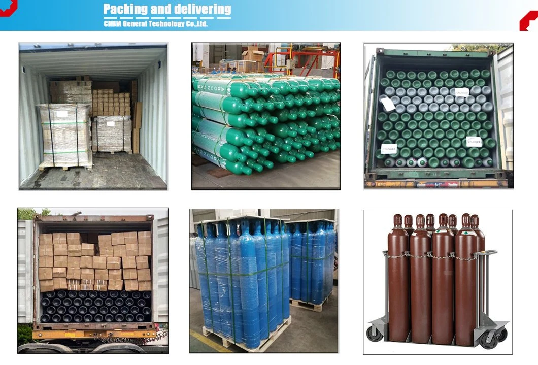 Top Quality Un ISO9808-1 Approved Gas Cylinder High Pressure Oxygen Cylinder Helium Cylinder Nitrogen Cylinder