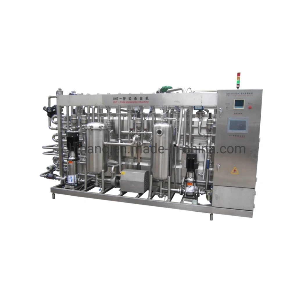 1500L/H Tube in Tube Sterilizer Machine for Liquid Coffee