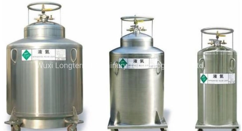 Nitrogen 2.88MPa Cryogenic Gas Cylinder Liquid Dewar Tank