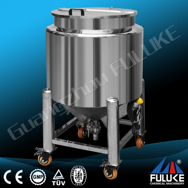 Fuluke Sanitary SUS304 Liquid Storage Tank Stainless Steel Oil Tank