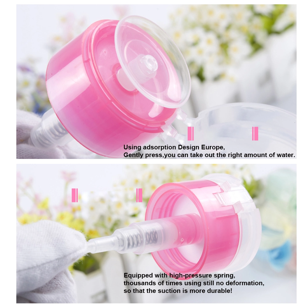 Nail Polish Remover with Pump Press to Use Large Volume Nail Polish Remover 70ml