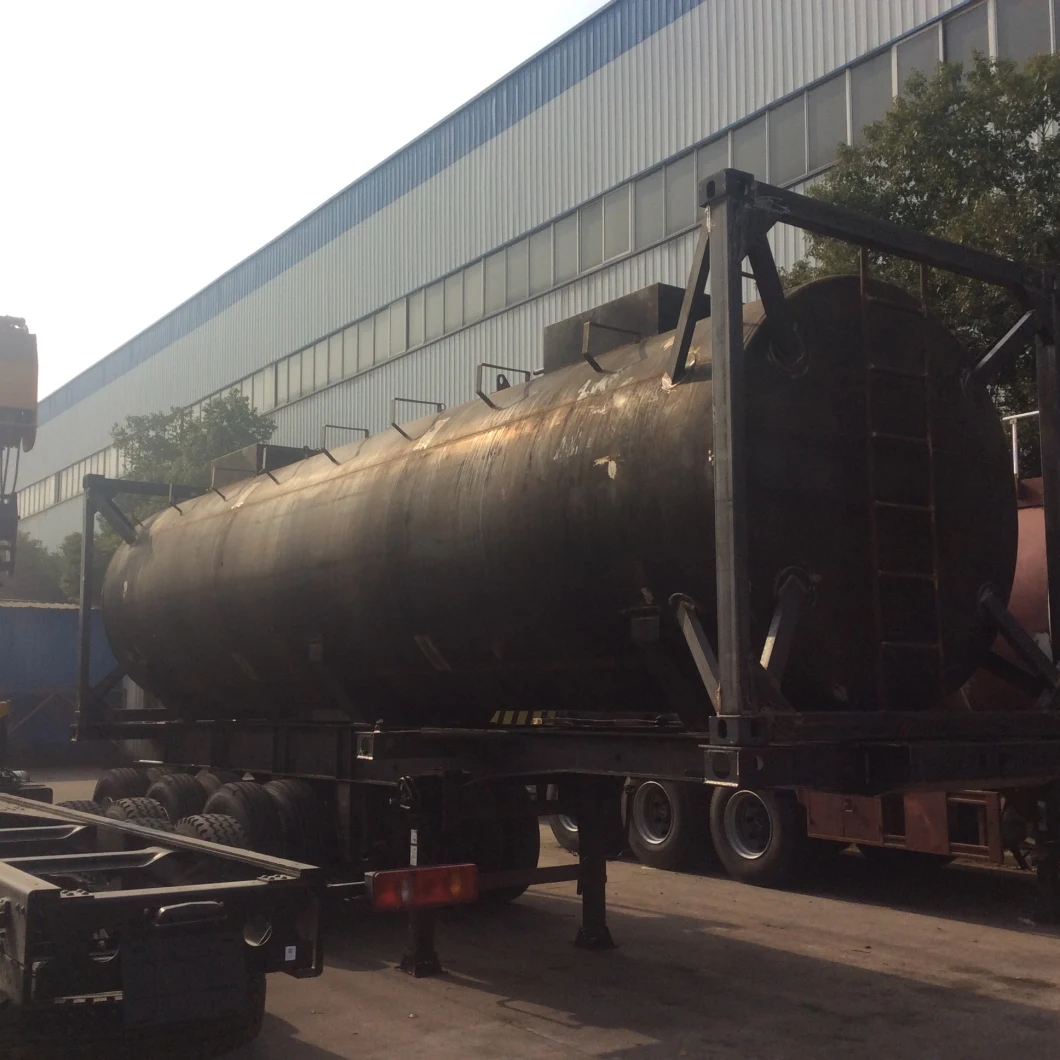 20FT 30FT 40FT ISO ASME Tank Container Storage Tank for Palm Oil Chemical Liquids