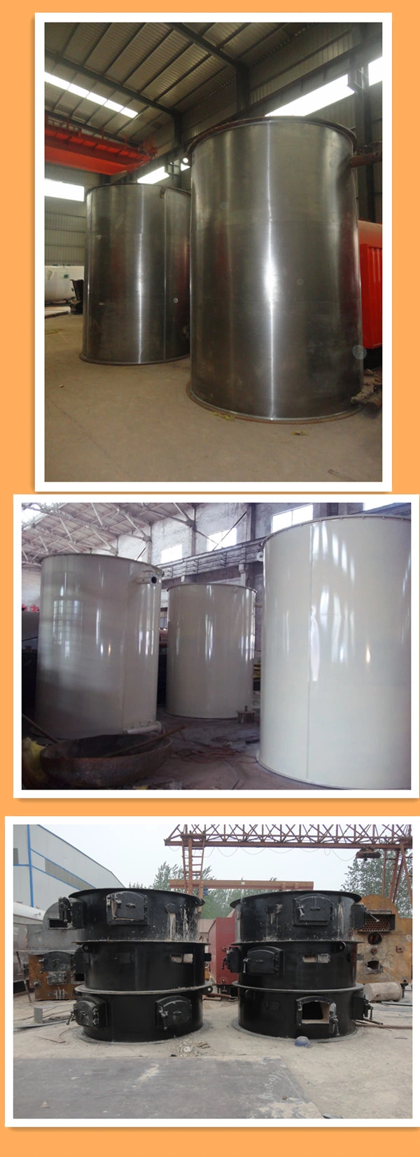 Ylw Series 2000000kcal Horizontal Type Chain Grate Hot Oil Boiler