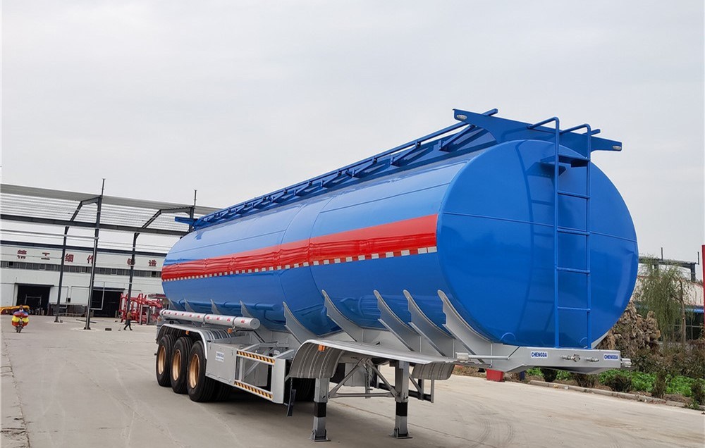 Oil Storage Tank 3 Axles Fuel Tank Trailer Sale