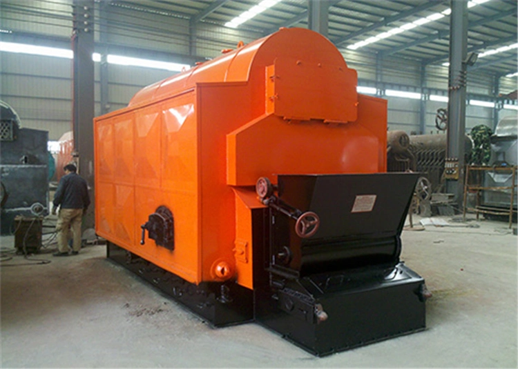 Rubber Industry Dzl Chain Horizontal Coal Fired Automatic Steam Boiler Machine