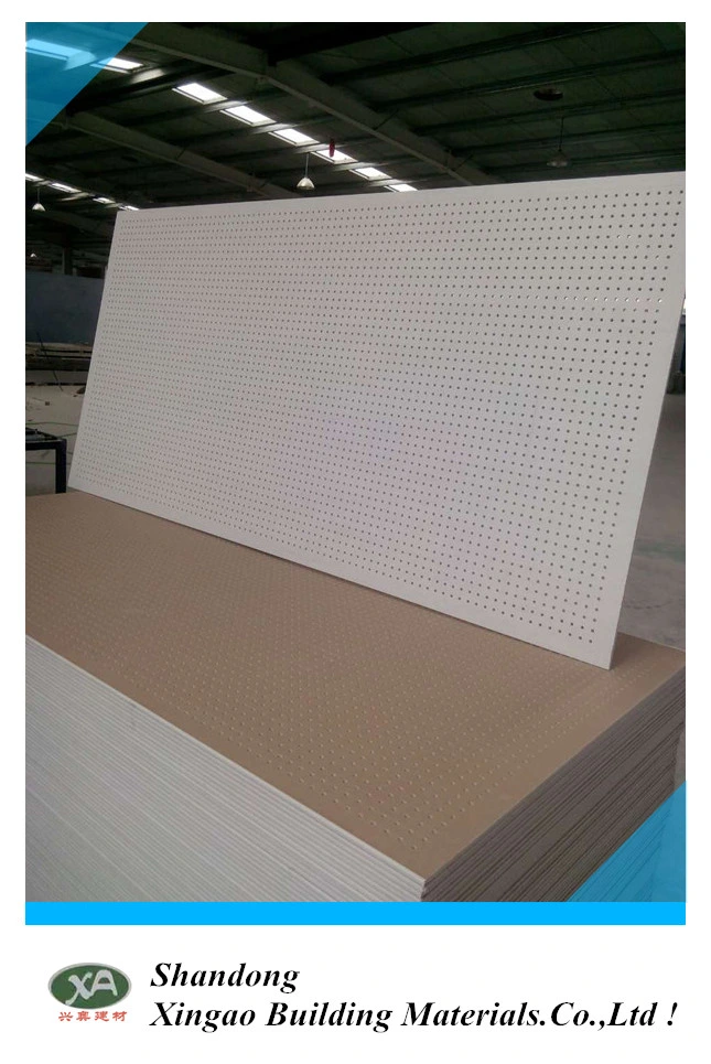 Linyi Factory Gypsum Plasterboard with Low Price Decorative Paper Faced Gypsum Board