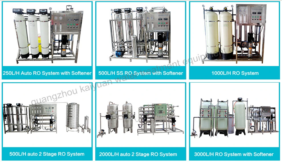 Ce/ISO Approved 1500L/H RO Water Purification Equipment/Demineralized Water Treatment Plant