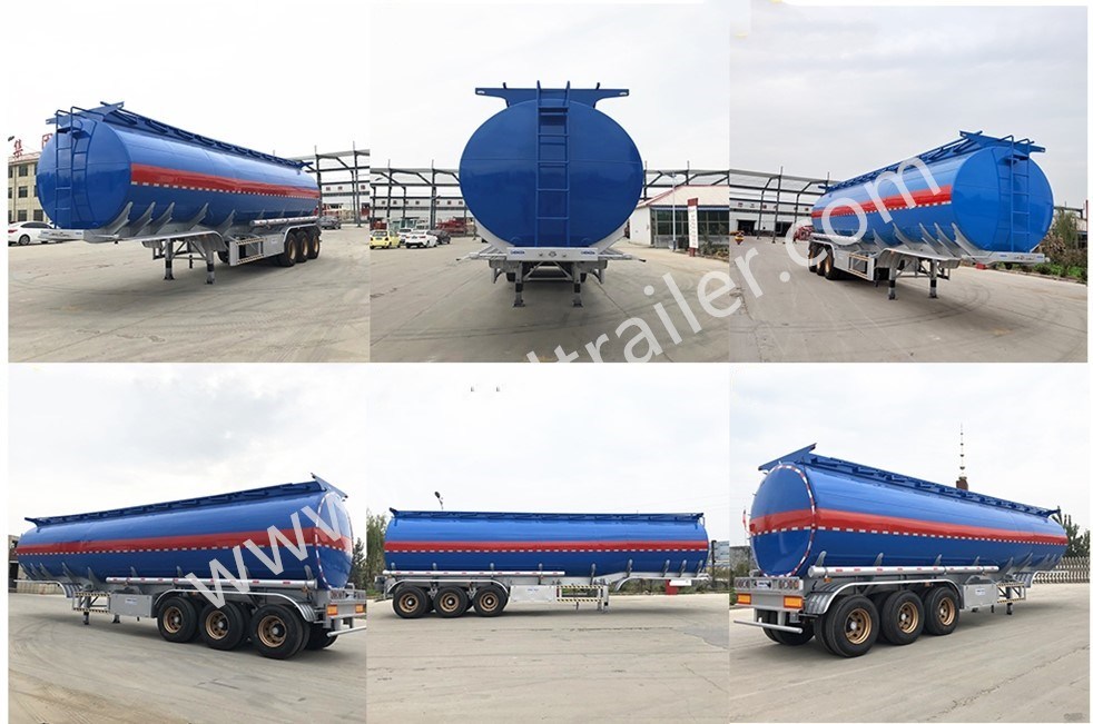 Oil Storage Tank 3 Axles Fuel Tank Trailer Sale