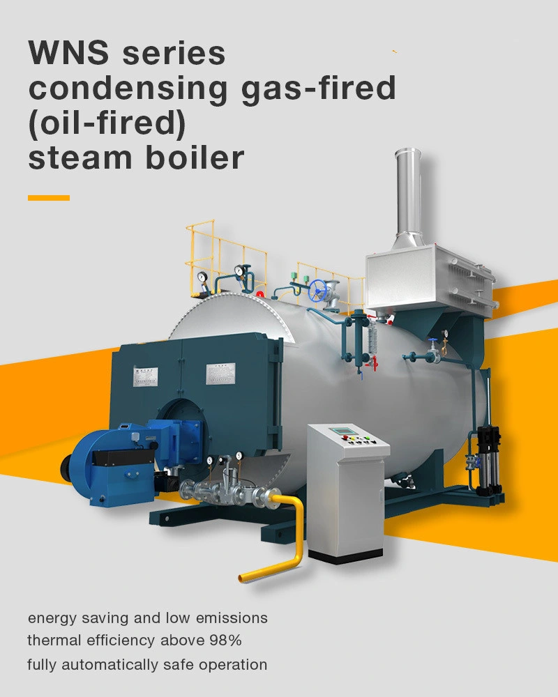 Natural Gas Steam Boiler to Generate Steam Used in Industry