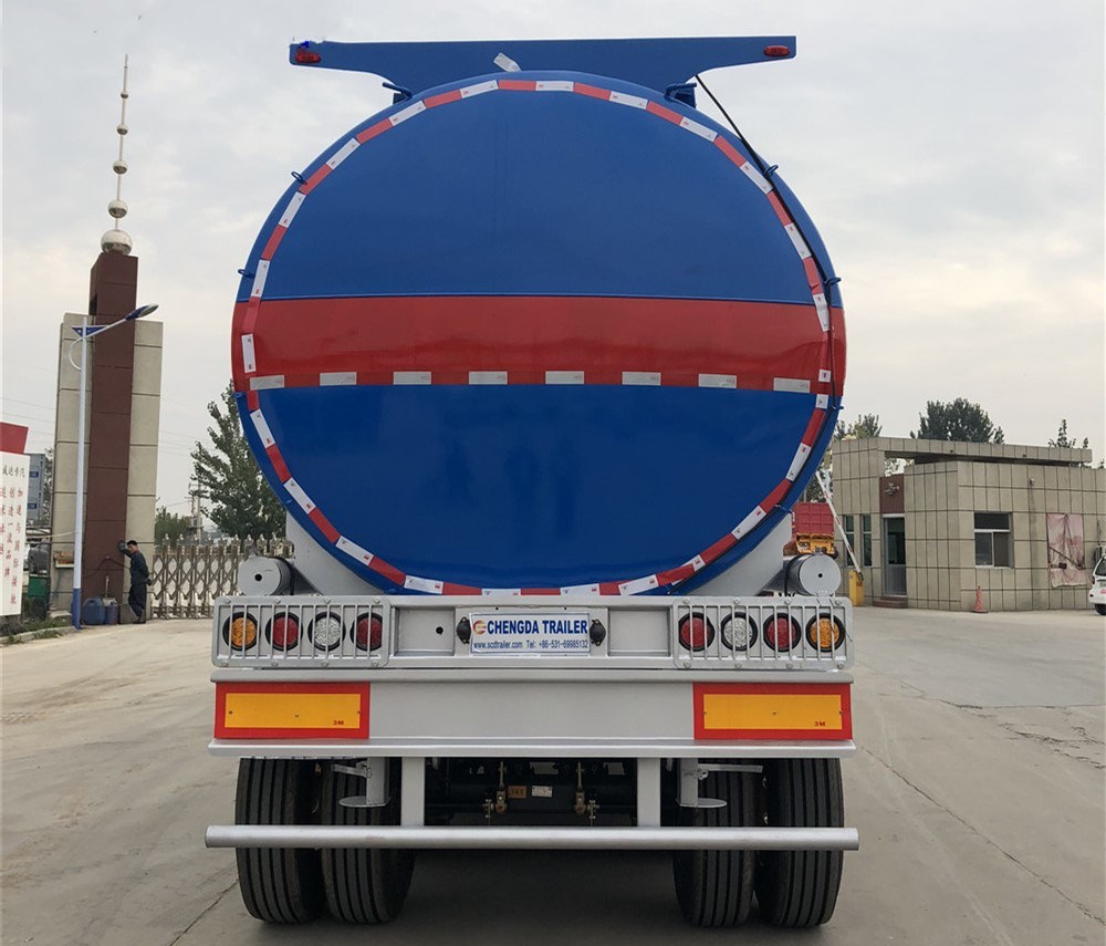 Oil Storage Tank 3 Axles Fuel Tank Trailer Sale