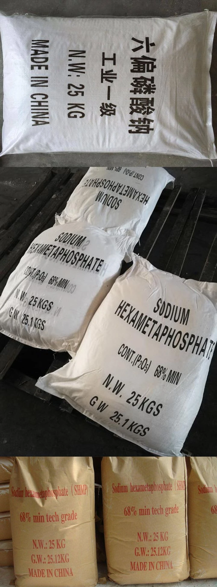 Sodium Hexametaphosphate (SHMP) 68% for Water Soften