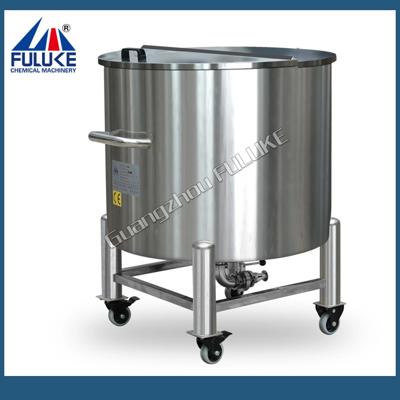 Fuluke Sanitary SUS304 Liquid Storage Tank Stainless Steel Oil Tank