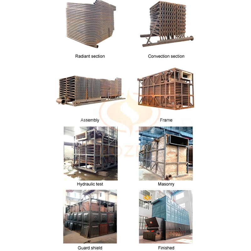 3500kw China Industrial Chain Grate Coal-Fired Hot Oil Furnace