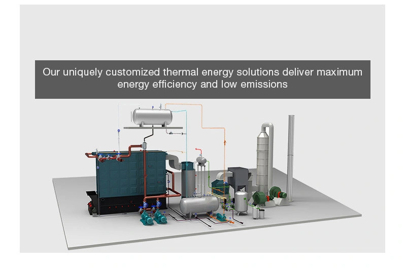 Ylw Series 2000000kcal Horizontal Type Chain Grate Hot Oil Boiler