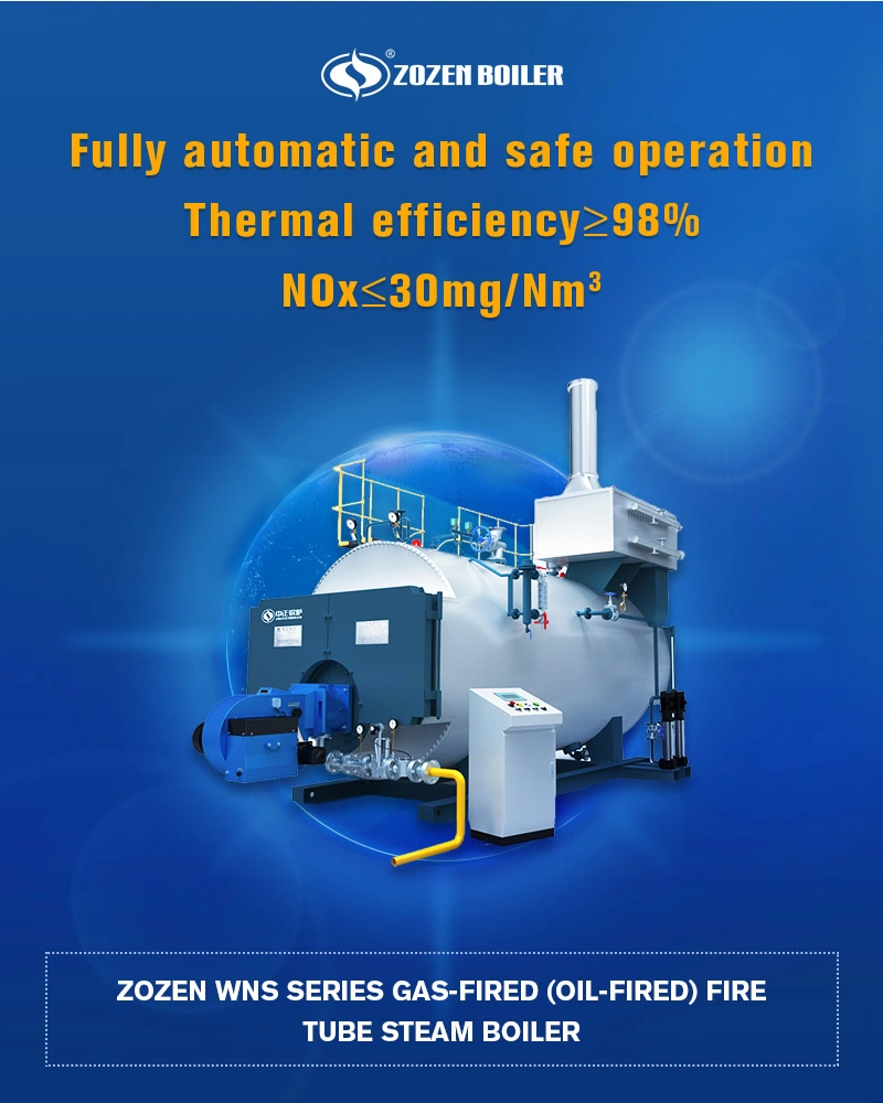 China Best Manufacturer 2 Ton Diesel Oil Heavy Oil Gas Fired Steam Boiler