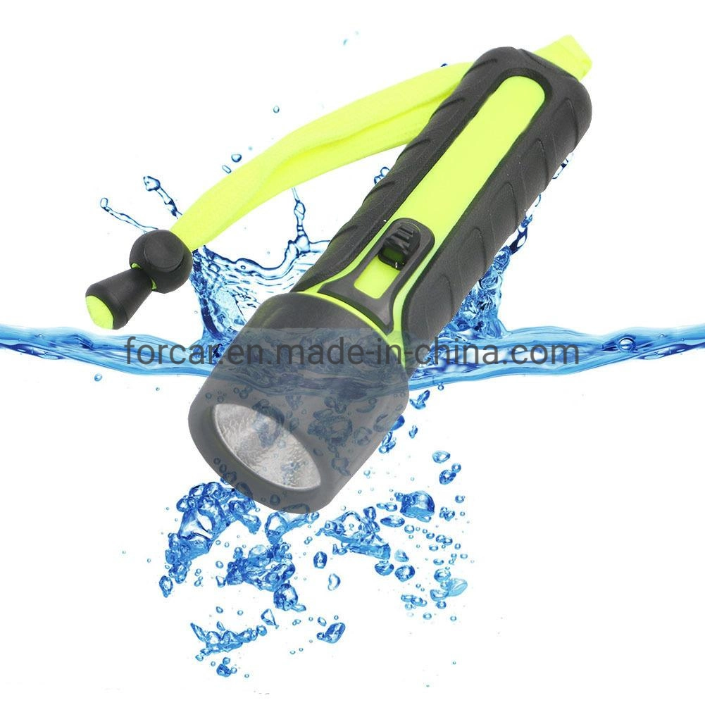 Outdoor Lighting 4AA Waterproof Web Diving Lamp Scuba Diving Torch