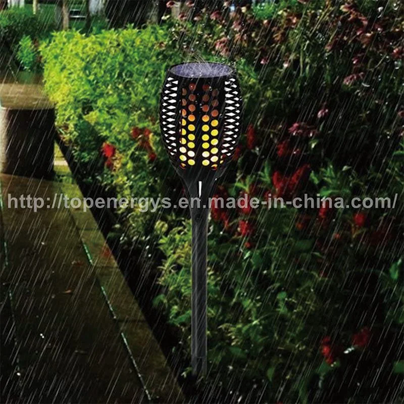 Solar Garden Torch Lights 96 LED Dancing Flame Lighting