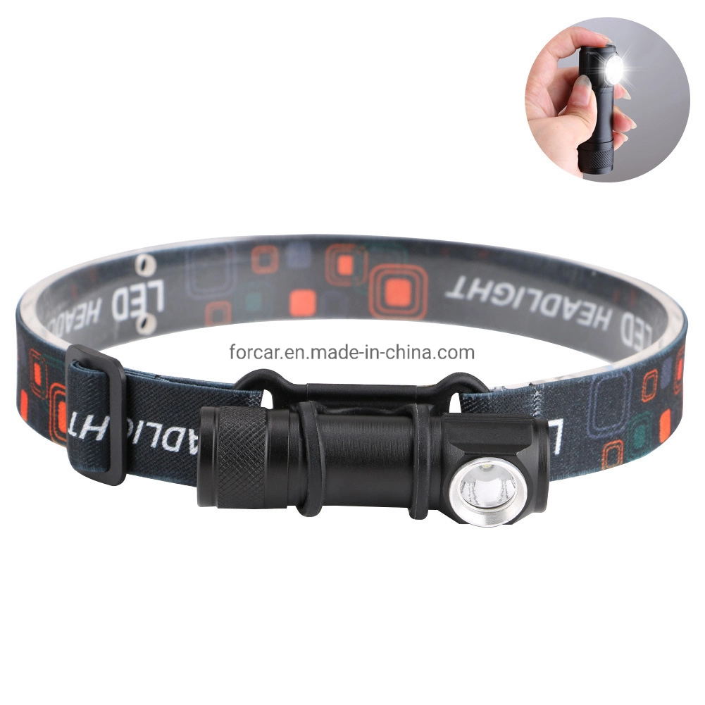 USB Charging Interface 3 Dimming Modes Lighting Head Torch Camping Fishing Lamp Headlamp Flashlight