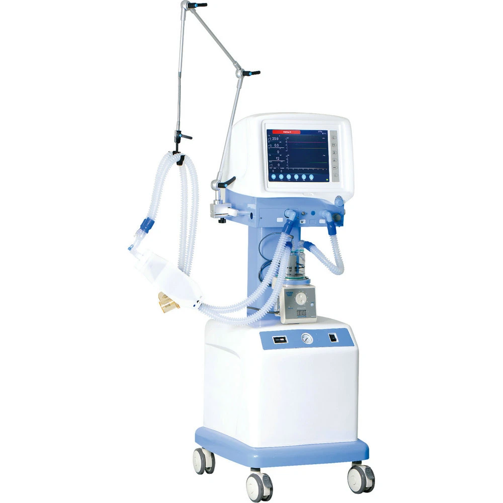 Ce Marked Breathing Apparatus ICU Medical Ventilator China Supplier Hospital Transport