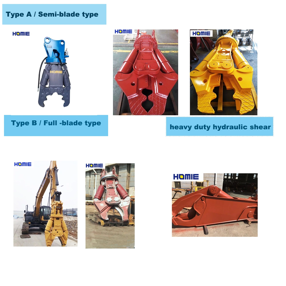 Hm400 Excavator Pulverizer /Excavator Hydraulic Cutter Excavator Hydraulic Shear